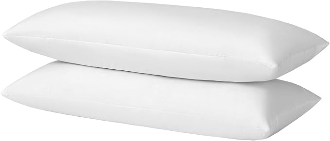 Goose Feathers and Down Pillows, Cotton Cover, Bed Sleeping Hotel Collection Pillows