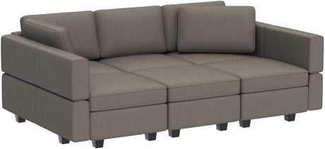 Modular Velvet Sectional Sofa with Chaise Lounge Sectional Sleeper Sofa