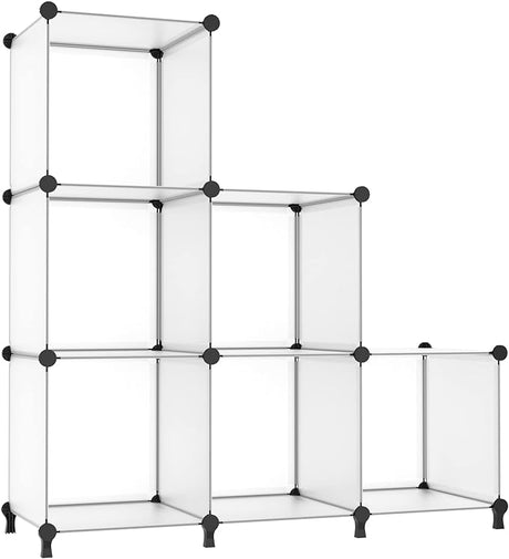 Cube Storage Organizer, Storage Cubes Shelves Bookshelf, 6 Cube Closet Organizers and Storage,