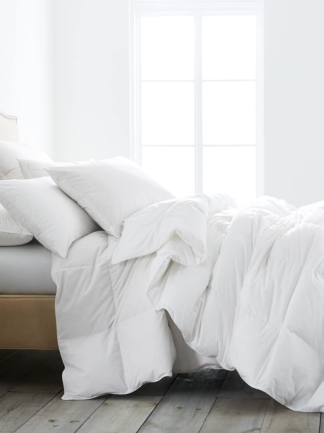 Down Duvet Insert - Full/Queen, All Season - Luxury Shell - Cruelty-Free U.S. Down Bedding - Bafflebox