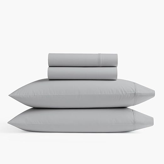 600 Thread Count Cotton Rich Queen Size Sheets Set White