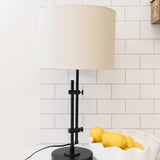 Baronvale 28" Contemporary Metal Adjustable Table Lamp