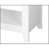 6-Shelf Modern Wood Storage Cube Bookcase, Square Organizer Cubby, White/Driftwood