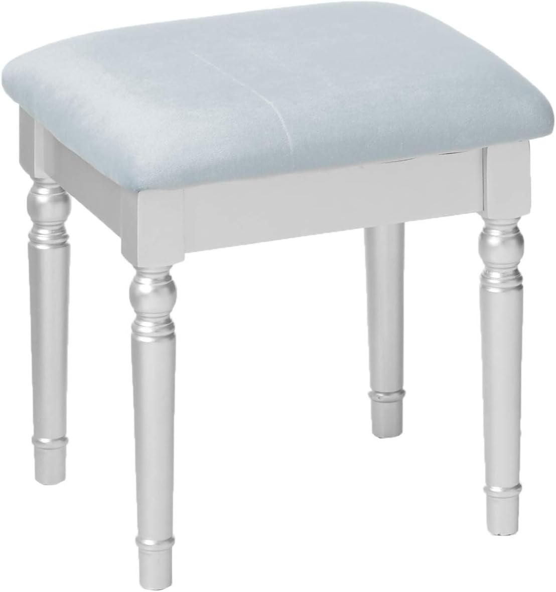 Tracy Silver Vanity with Stool