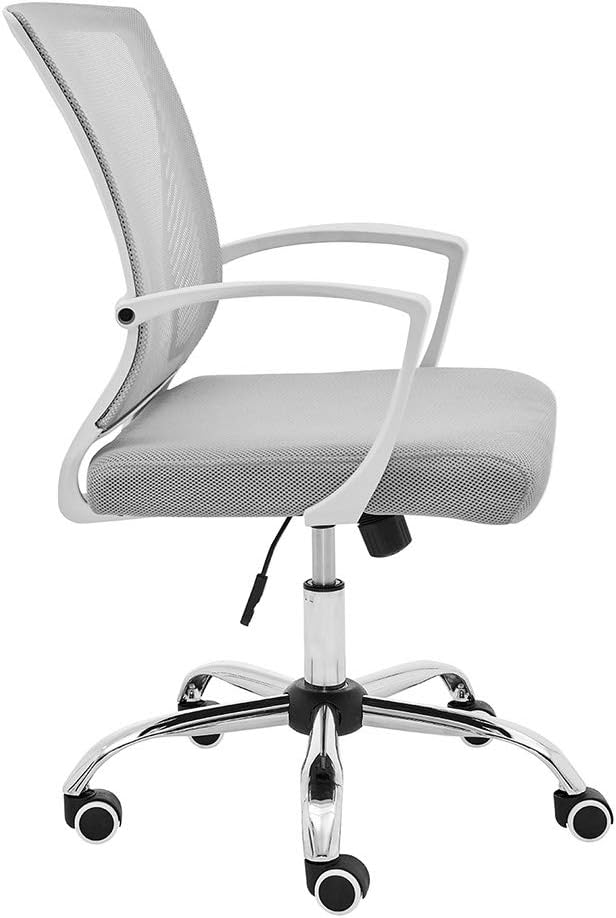 Zuna Mid-Back Office Task Chair - Ergonomic Back Supporting Mesh Back Desk Chair