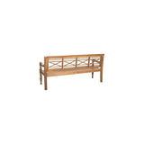 Patio Collection Martin Adirondack Acacia Wood Bench, Natural