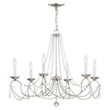 Lighting 6516-71 Pennington 6 Light Chandelier, Hand Applied Venetian Golden Bronze