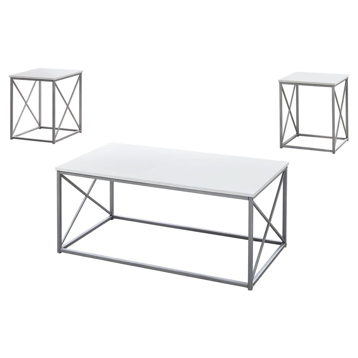 Table Set, One Size, White