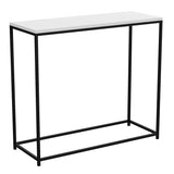 Safdie & Co. Console Table, White, 12D x 31W x 28H in