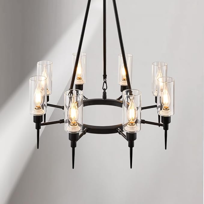 9 lights Gold chandelier，high ceiling chandelier dining room，sputnik dining room