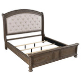 Emmett Queen Bed 5-Piece Set, Walnut