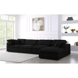 601Black-Sec5A Serene Collection Modern | Contemporary Deluxe Comfort Modular