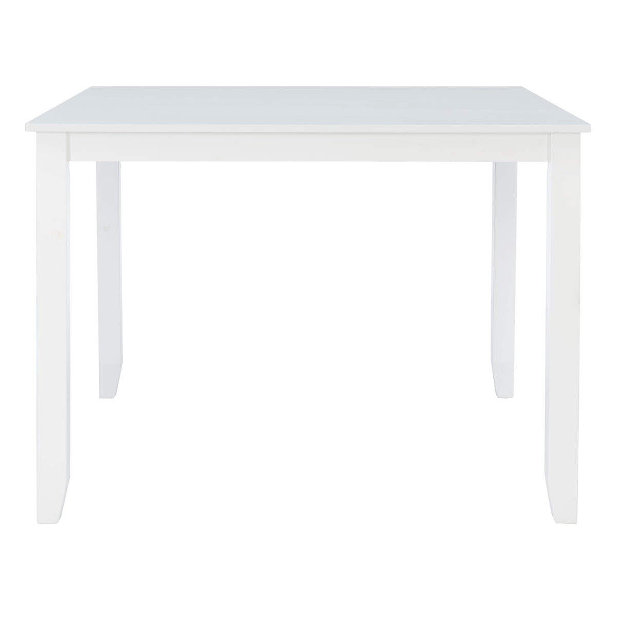 White Conolly Square Counter Height Dining Table