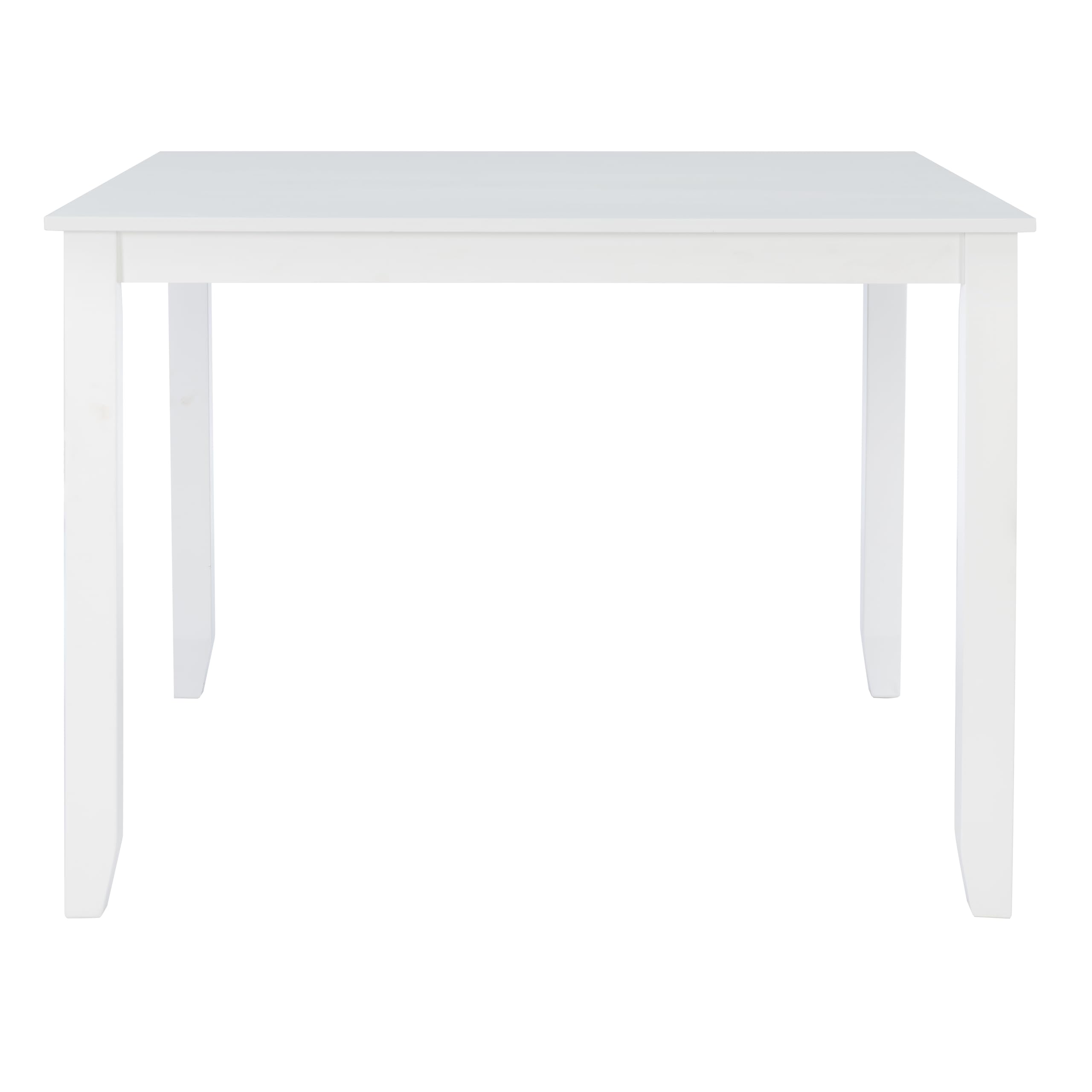 White Conolly Square Counter Height Dining Table