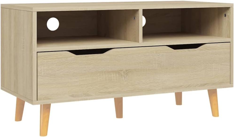 Modern AV Cabinet Media Storage Cabinet Audio Video Media Stand Cabinet