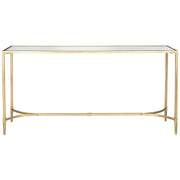 Home Collection Antwan Gold Console Table