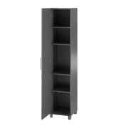 Evolution Camberly 16" Utility Storage Cabinet, Graphite Gray