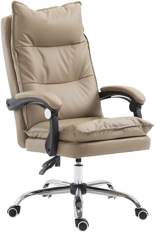 , Boss Chair，Ergonomic PU Leather Executive Office Chair Desk Task Computer Chair Swivel High Back Chair