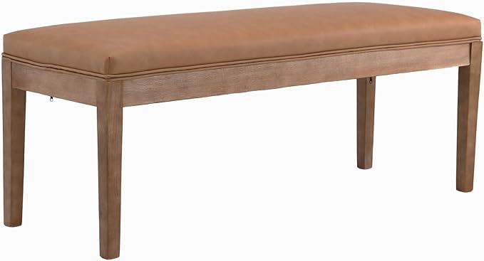 35.4inch PVC Shoe Bench Storage Bench Hallway Shoe Bench Entryway Bench Shoes Rack with Bench, Brown