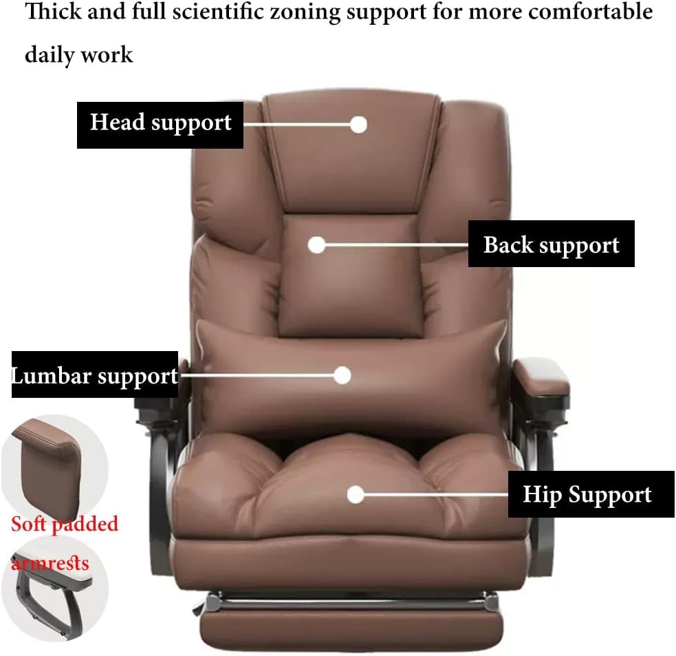 Ergonomic Chair with Footrest Computer Chair Ergonomic Office Chair High Back