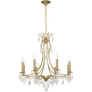 8 Light Chandelier-29 inches Tall and 28 inches Wide 49-Bel-4661428