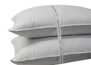 Royal Hotel Bedding Soft Down Pillow, 500 Thread Count 100% Cotton, King Down Pillows, King Size, Soft Pillows, Set of 2
