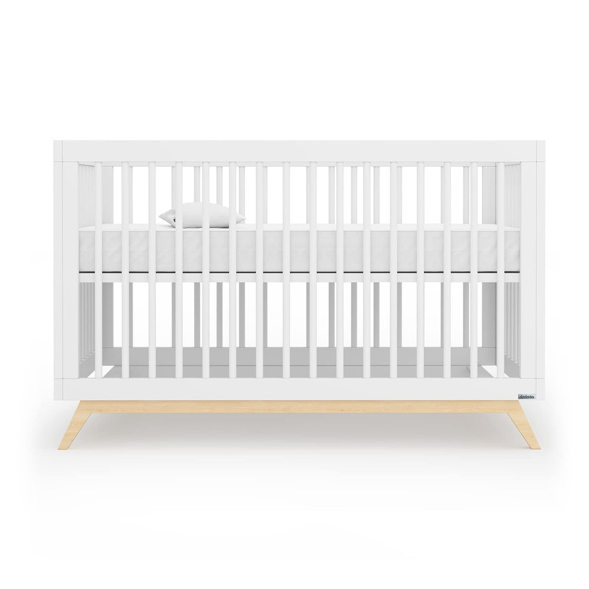 Soho 3-in-1 Convertible Crib – Made in Italy, GREENGUARD Gold, Adjustable Mattress