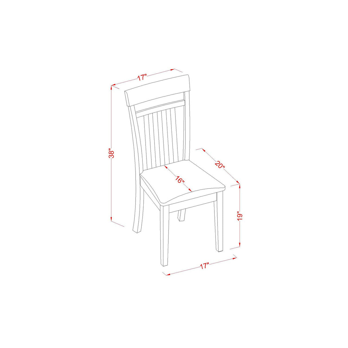 HLCA5-CAP-C 5 Piece Dinette Set for 4 Includes a Round Dining Room