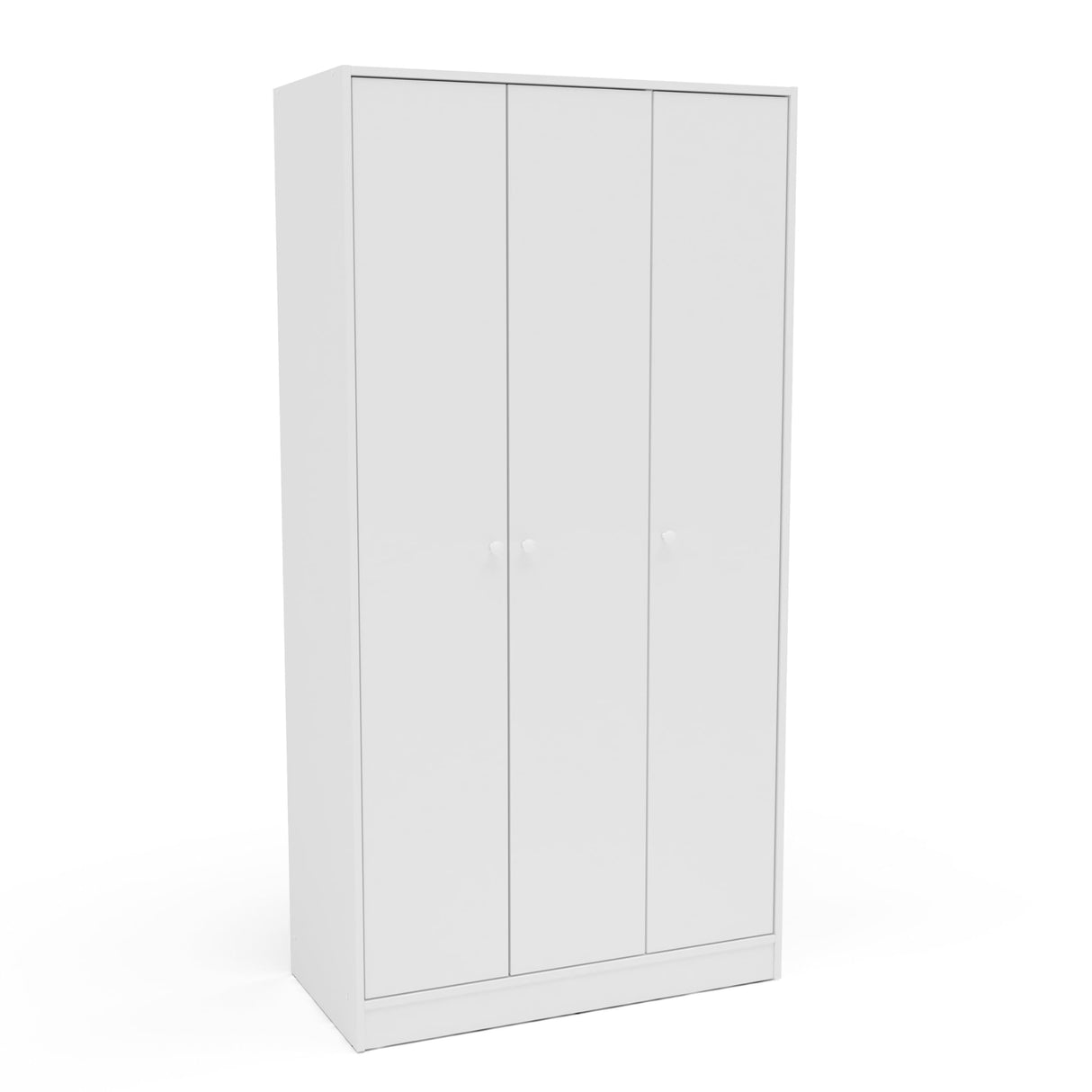 Denmark 3 Door Wardrobe White