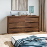 Harvey Park 6 Drawer Dresser for Bedroom Wooden Dressers & Chest of Drawers