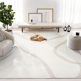Nomad Cream & Beige Area Rug 6' x 9'