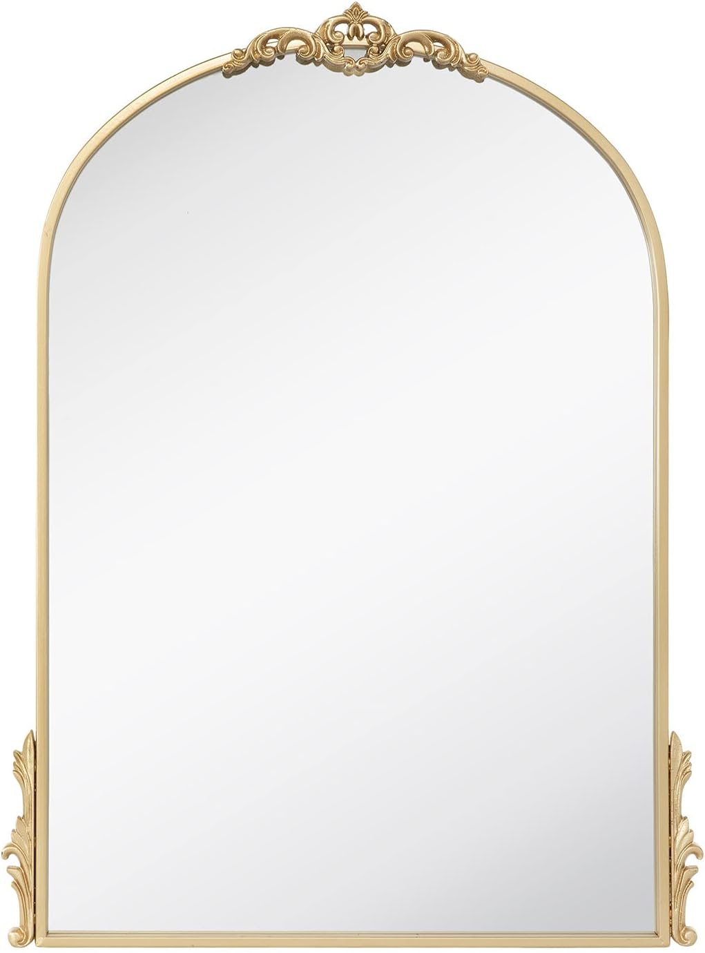 Bordeaux Arch Ornate Mirror (Gold, Small)