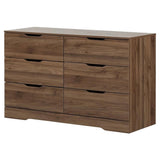 5 Drawers Dresser for Bedroom, 44 Inches Tall Modern Bedroom Dressers, Chest of Drawers for Bedroom, Fluted Dresser for Closet Organizer for Living Room, Hallway, Entryway(Sunwashed Ash Oak, 2 Pieces)