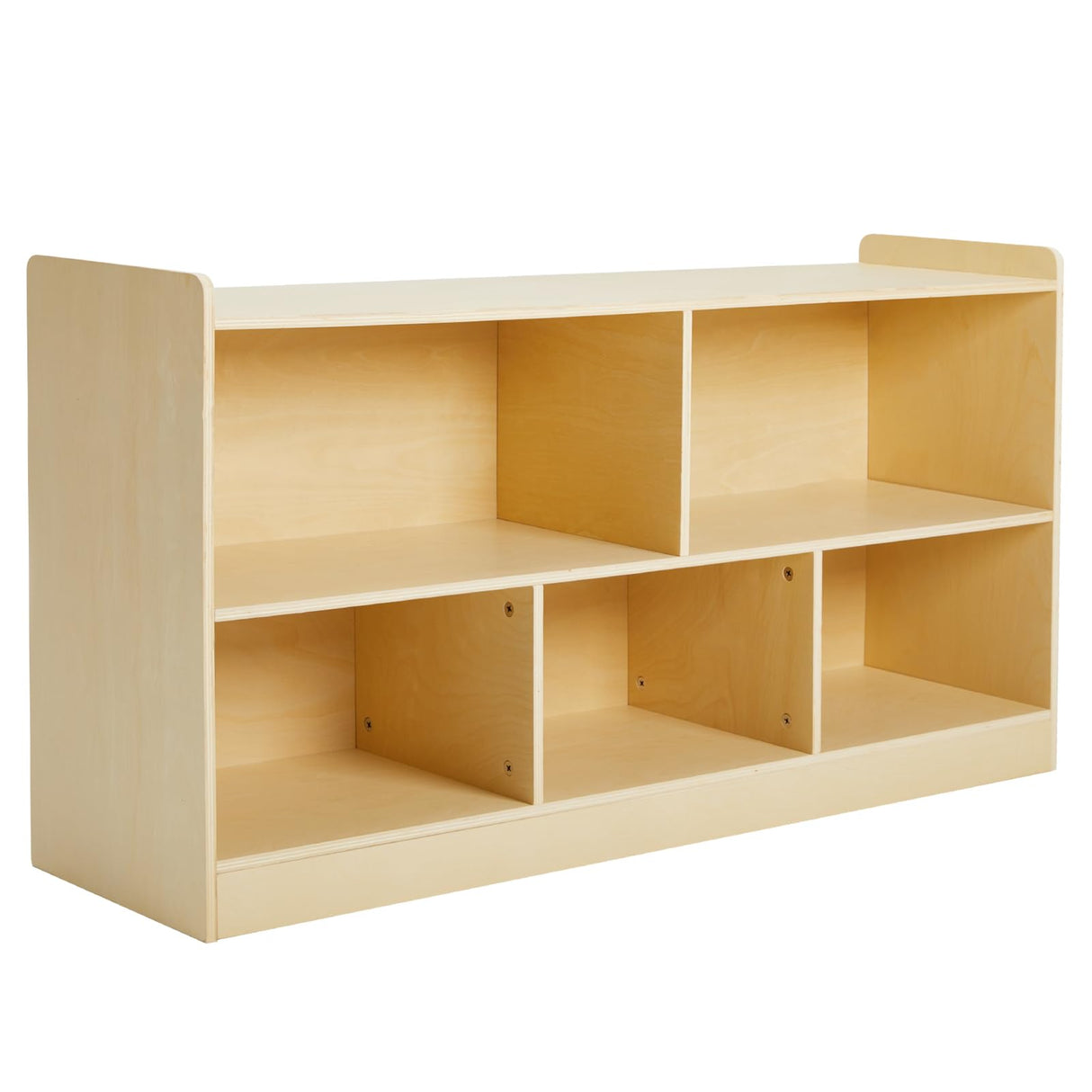 Montessori Shelf, Wooden Toy Storage Organizer for Books Toys, 2 Shelf Bookcase, 5