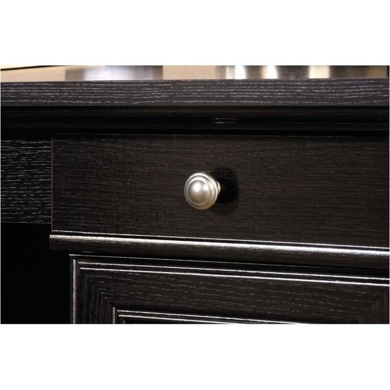 Executive L-Shaped Computer Desk with 3 Drawers