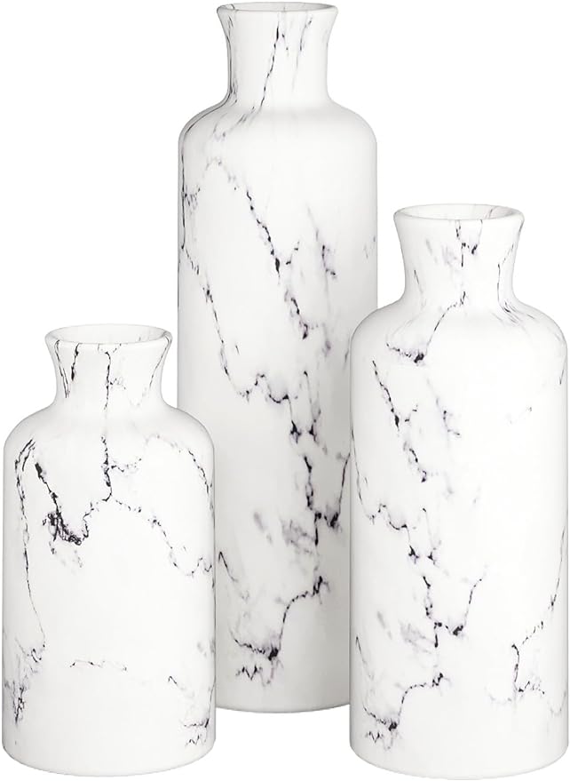 Vases for Decor, Perfect for Holding Pampas Grass, Dried/Fresh Flowers, Vases