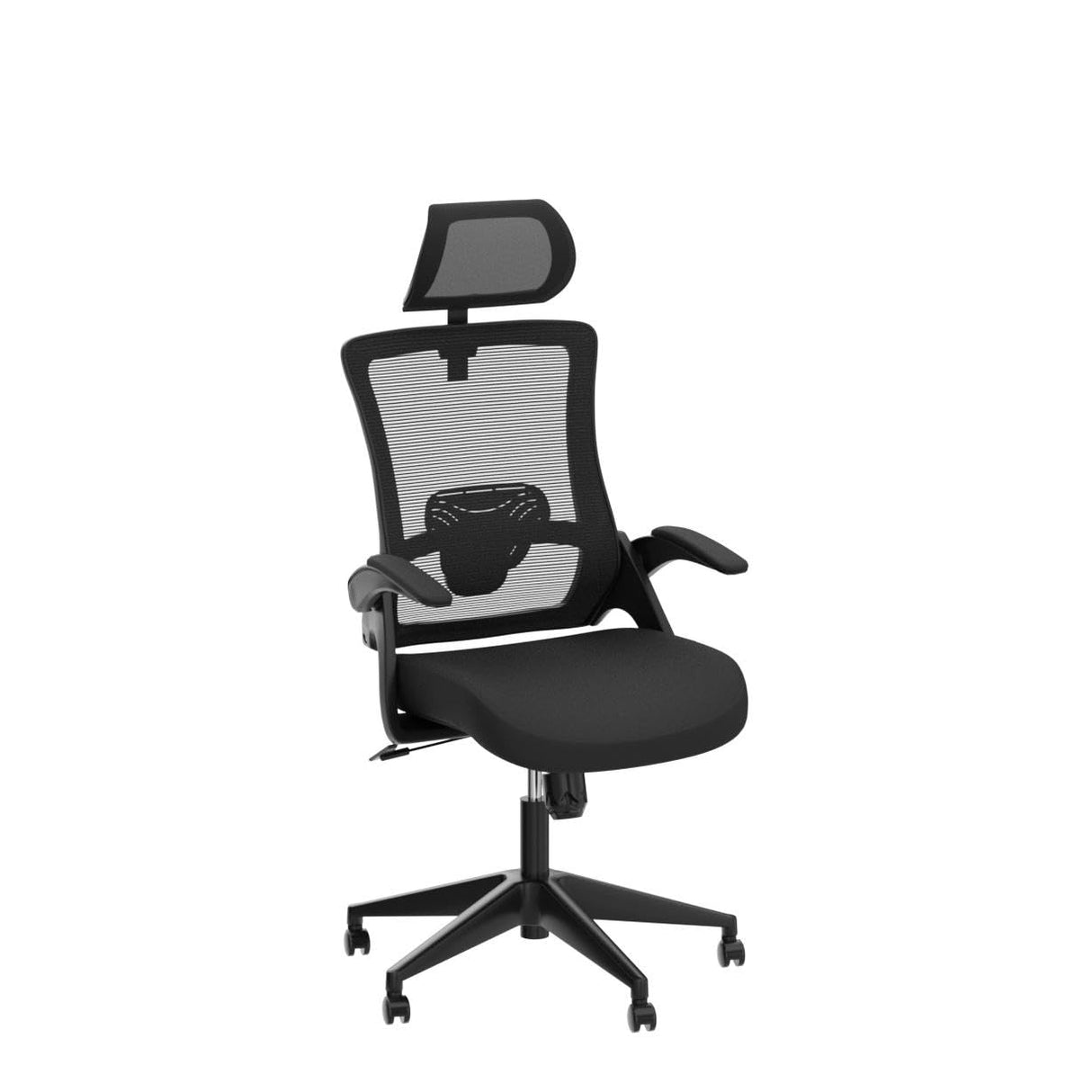 Office High Back Mesh Headrest Adjustable Height and Ergonomic Design