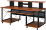 72" Brown and Black Music Desk