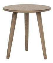 Home Orion Modern Chocolate Round Accent Table