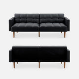 Aaron Couch, Small Sofa, Futon, Sofa Bed, Sleeper Sofa, Loveseat, Mid Century Modern