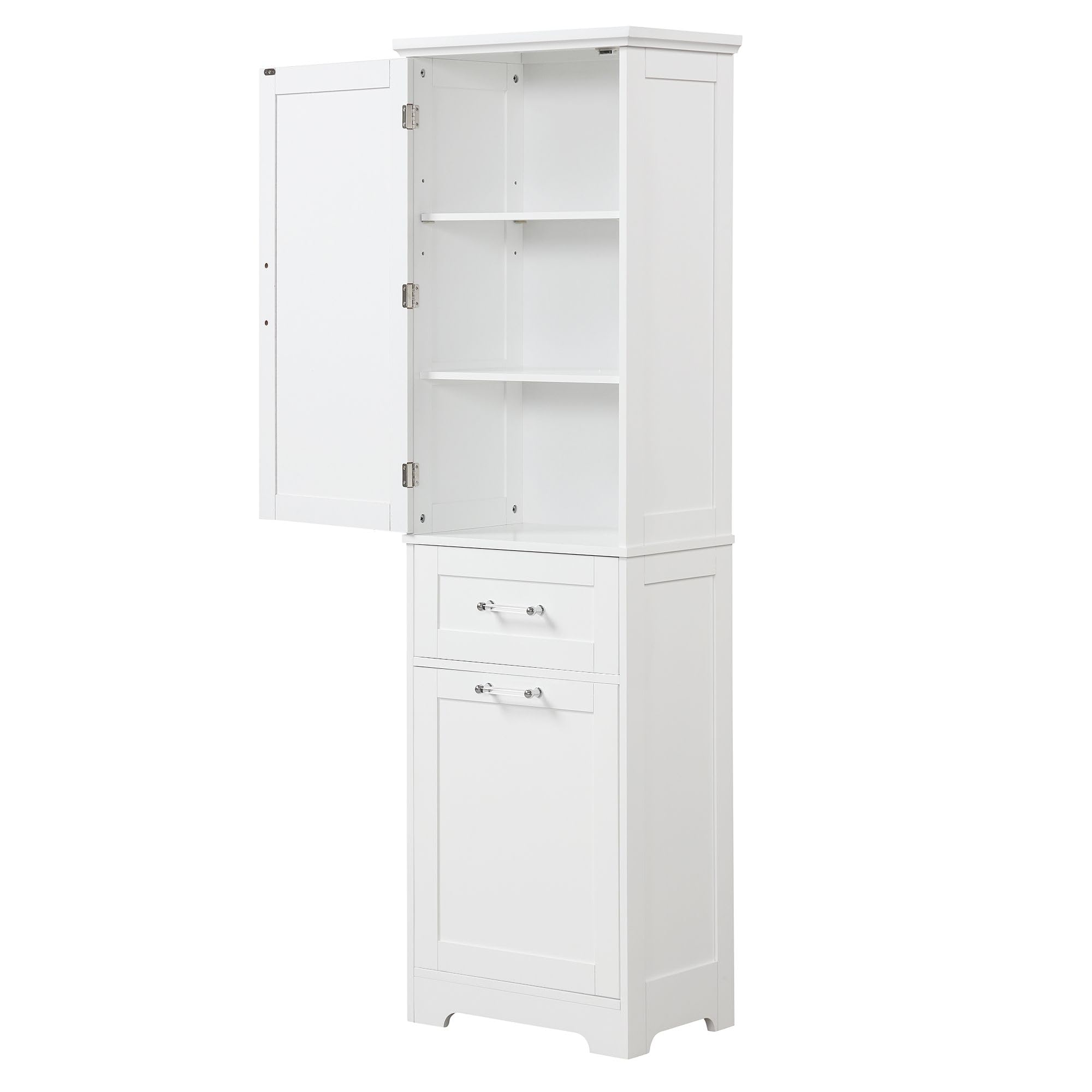 Tall Bathroom Storage Cabinet, Freestanding Storage Cabinet