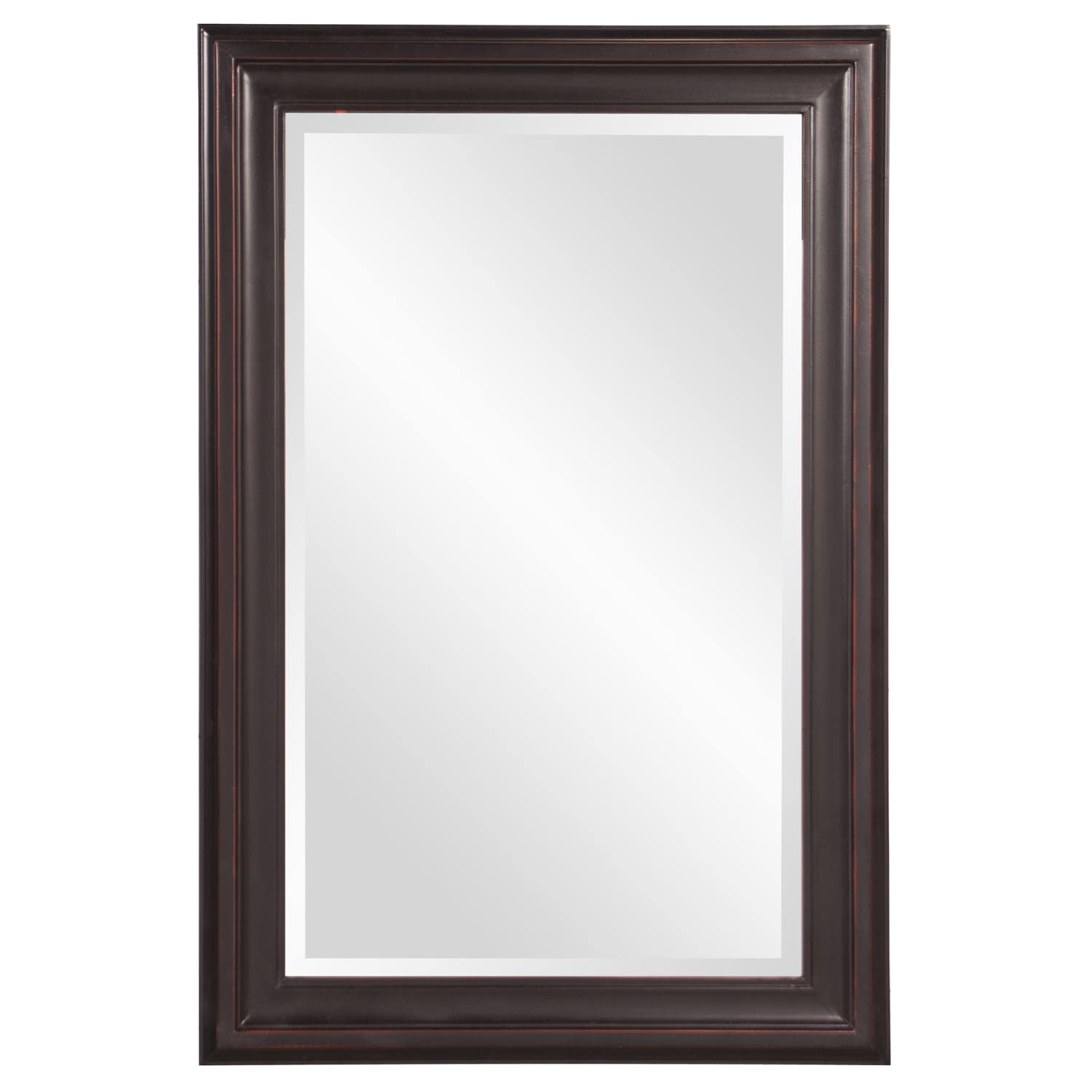 Rectangular Oil Rubbed Bronze Wall Mirror,