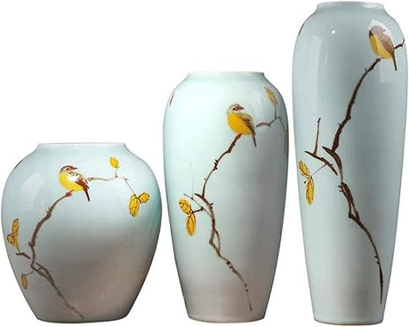 Sculpture Vase Vase Ceramic Jewelry Modern Chinese Dried Flower Flower Arrangement