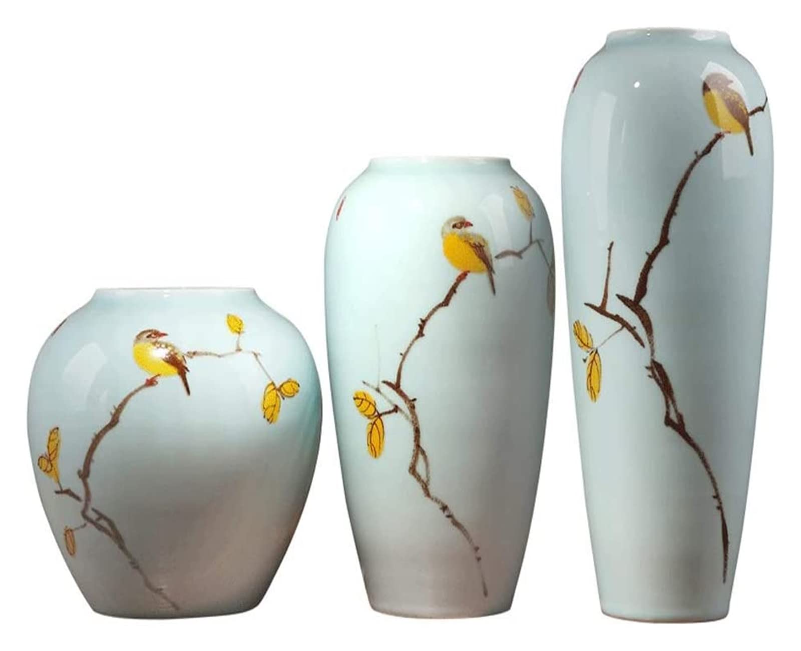 Sculpture Vase Vase Ceramic Jewelry Modern Chinese Dried Flower Flower Arrangement