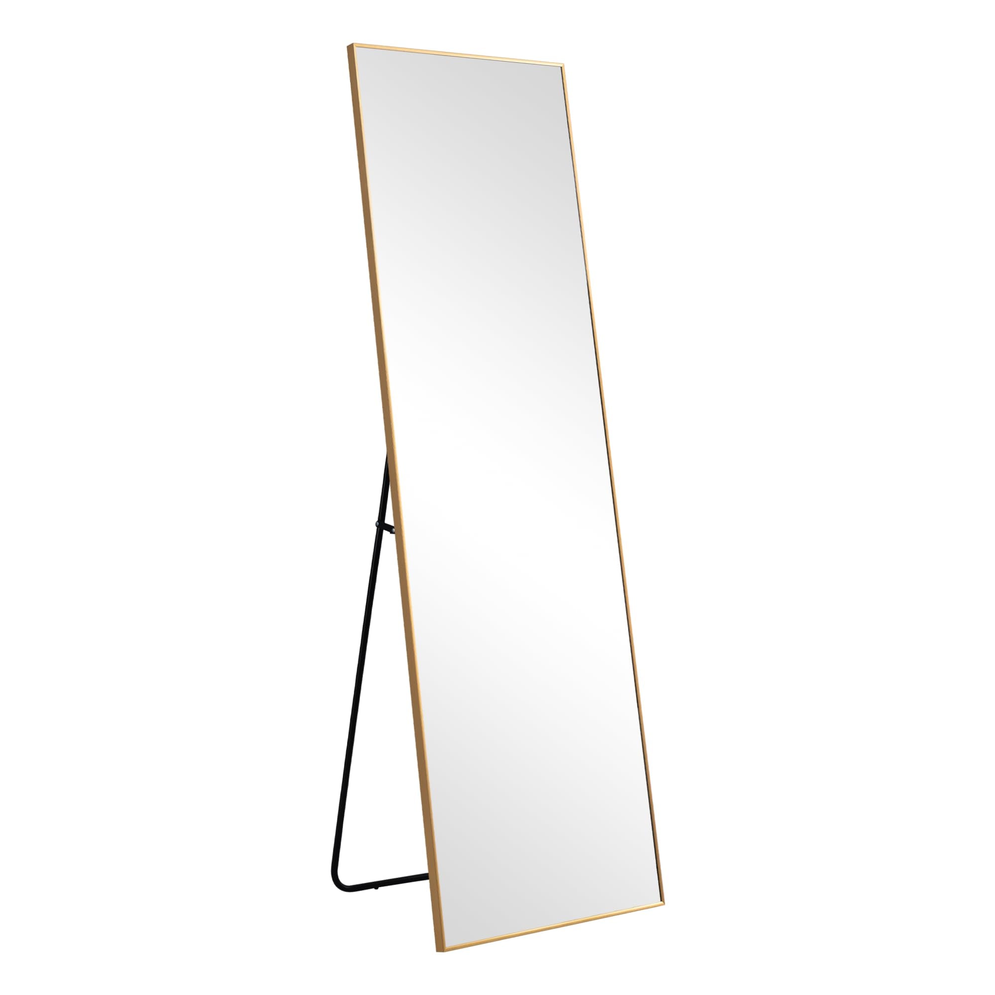 Full Length Mirror Freestanding Wall Mounted Dressing Mirror