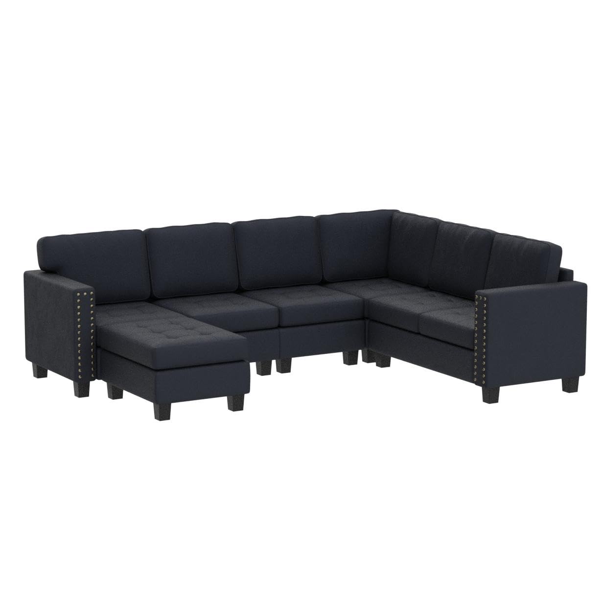 Convertible Sectional Sofa L Shaped Couch