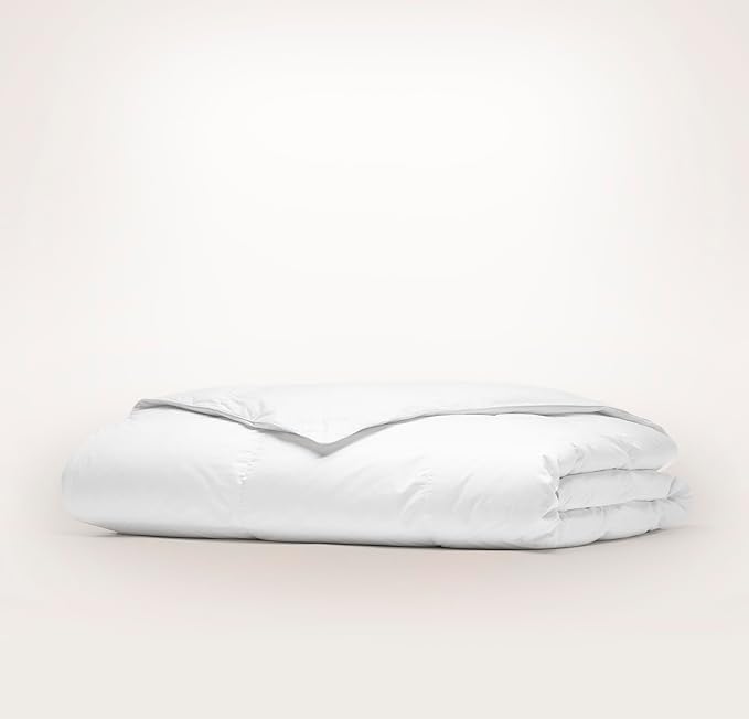 Down Duvet Insert - Full/Queen, All Season - Luxury Shell - Cruelty-Free U.S. Down Bedding - Bafflebox