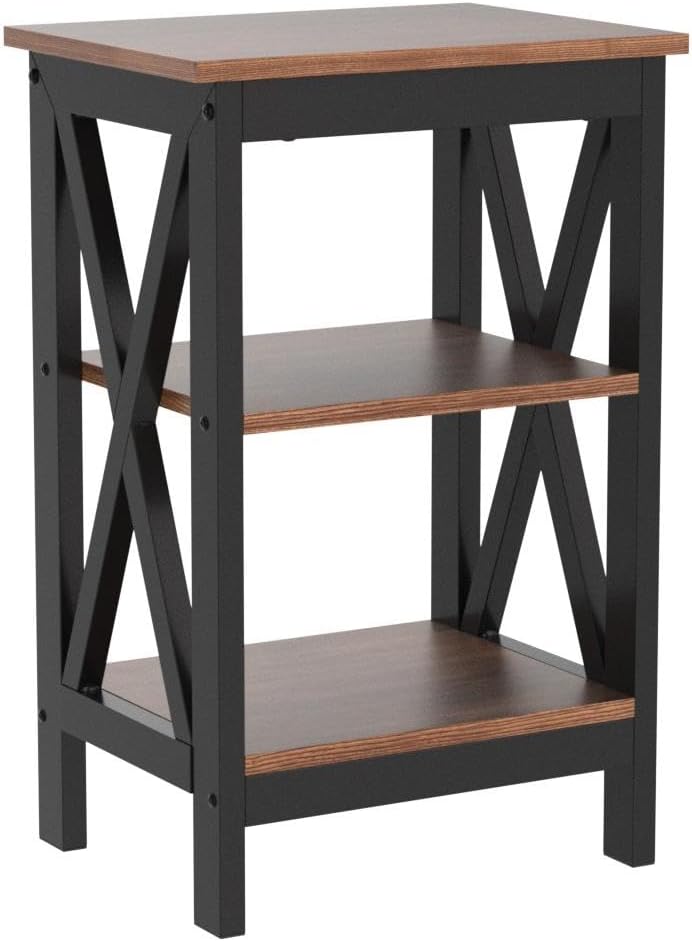 Side Storage Shelf Nightstands for Living Room,Bedroom Furniture,Shelves