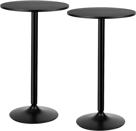 40-Inch Height Modern Style Round Top Standing Circular Cocktail Table Suitable