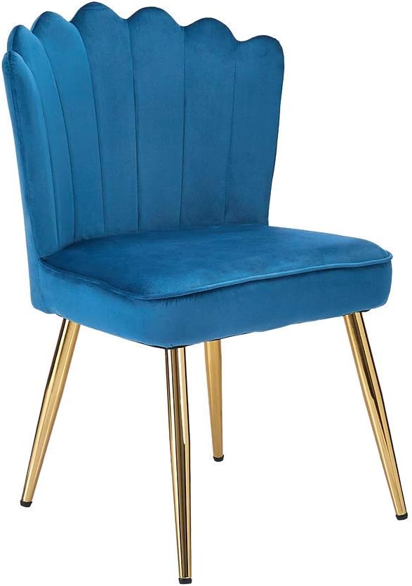 Velvet Accent Chair for Living Room/Bed Room/Guest Room, Upholstered Mid Century